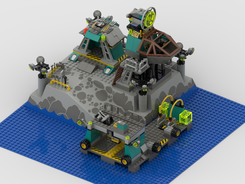 Lego Rock Raiders - Island Outpost