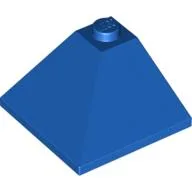 Brick Sloped 33° 3 x 3 Double Convex / Blue