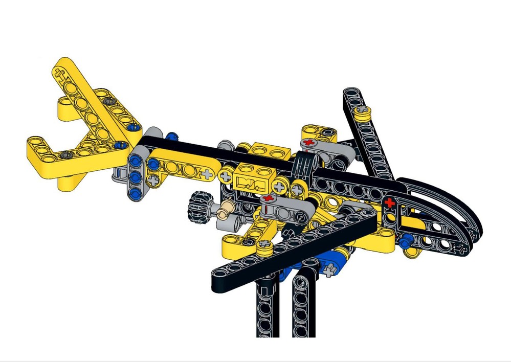 Lego Plane with Stand