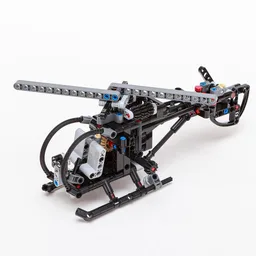 Bell H 13 Sioux (42082 Rough Terrain Crane c-model)