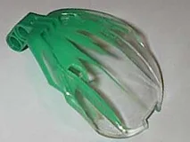 Windscreen Bohrok 4 x 5 x 7 Marbled Trans-Clear Pattern