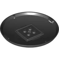 Pod, Bottom Cap 9 x 9 x 1 X-Pod / Black