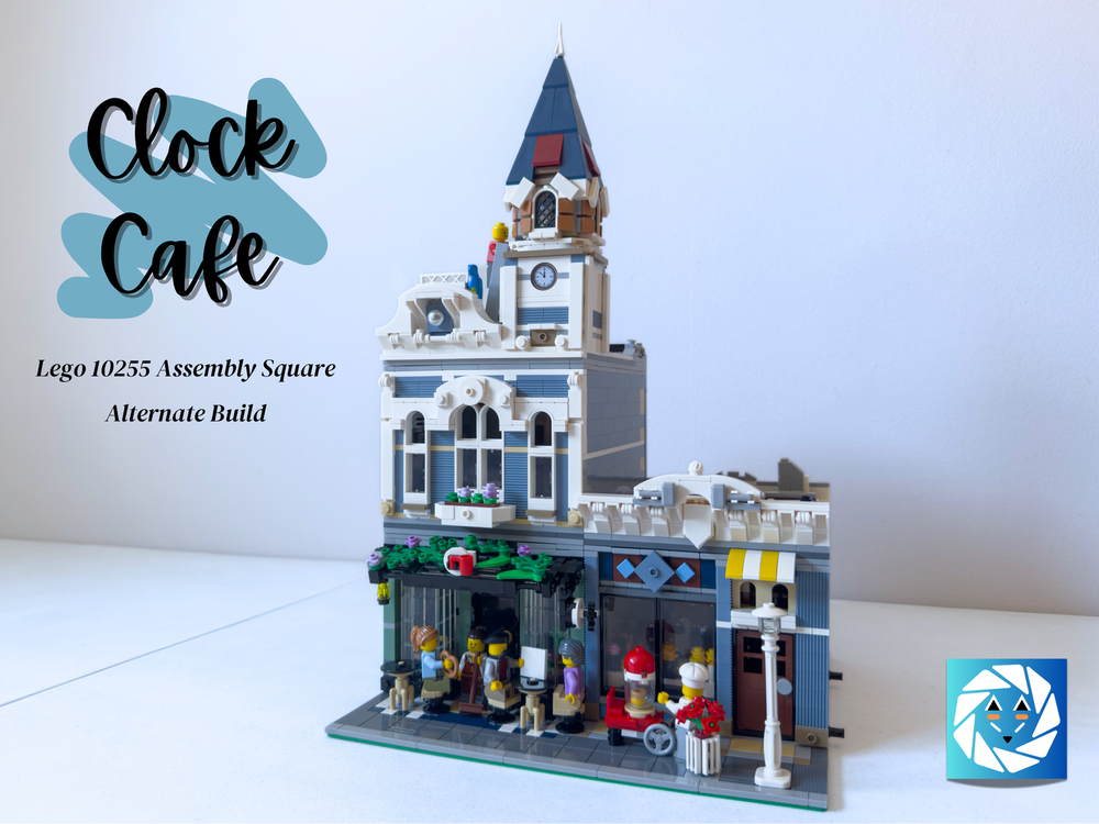 Lego Clock Cafe - Lego 10255 Assembly Square Alternate Build