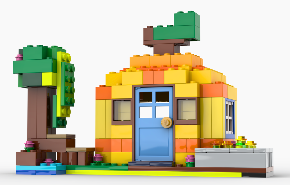 Lego 11005 Minecraft pumpkin farm