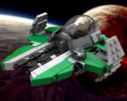 Anakin's Green Eta-2 Interceptor