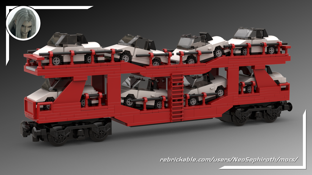 Lego Car Transport Wagon