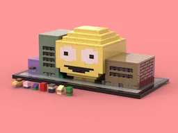 Smiling Friends Building - Microscale