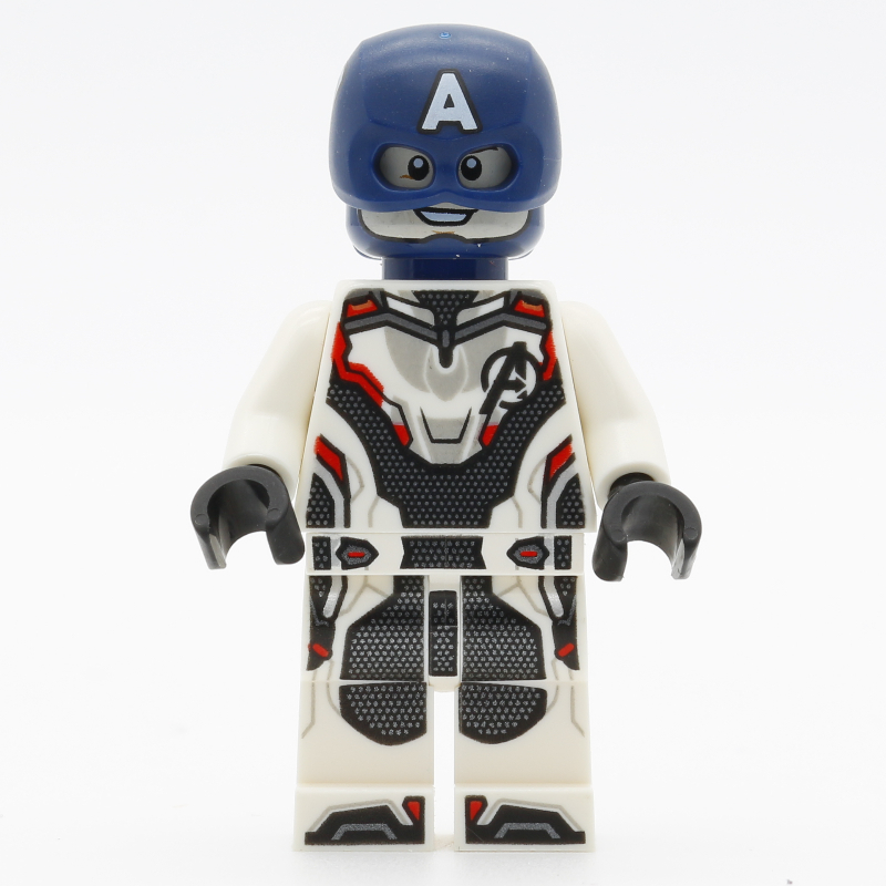 Lego Captain America, White Advanced Tech (Quantum) Suit