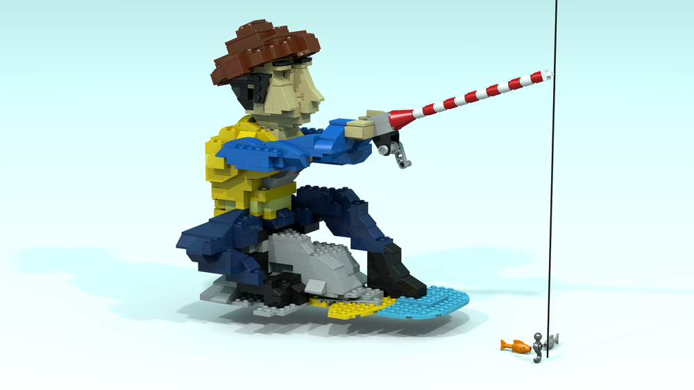 Lego Fisherman