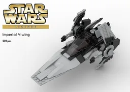 Imperial V-Wing - based on 75039