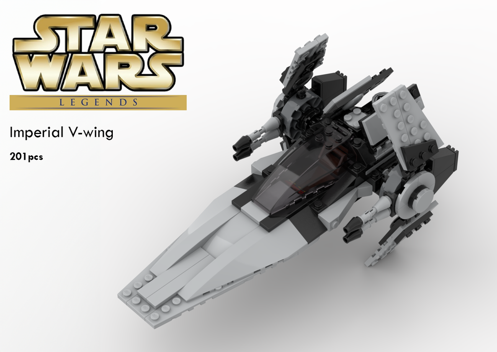 Lego Imperial V-Wing - based on 75039