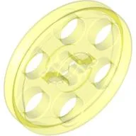 Technic Wedge Belt Wheel [aka Pulley] / Trans-Neon Green