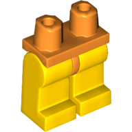 Lego Hips and Yellow Legs / Orange