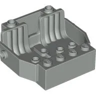 Vehicle Base 6 x 5 x 2 [2 Seats] / Light Gray