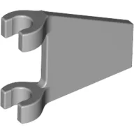 Flag 2 x 2 Trapezoid with Flat Area between Clips / Light Bluish Gray