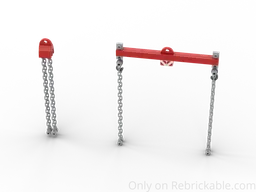 Set 60409 Lifting Equipment: Lifting Chain Slings & Lifting Beam