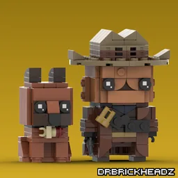 The Ghoul + CX404 (Fallout) Brickheadz