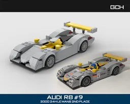 Audi R8 #9 2000 Le Mans 2nd place