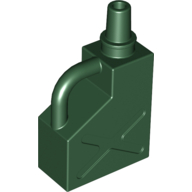 Lego Duplo Fuel Container 1 x 2 x 2 / Dark Green