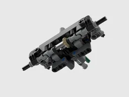 Compact Front Axle