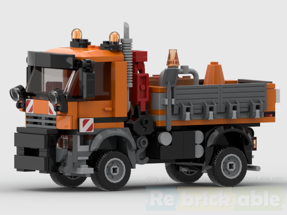 Lego Municipal Works 4x4 Truck