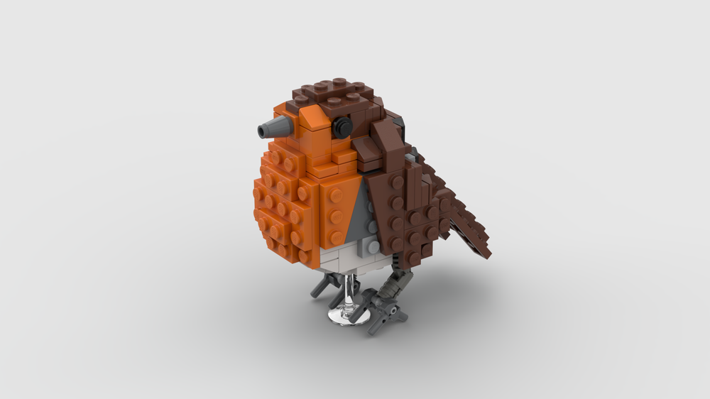 Lego Robin Redbreast - Erithacus rubecula