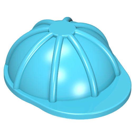 Lego Helmet, Construction / Hard Hat / Maersk Blue