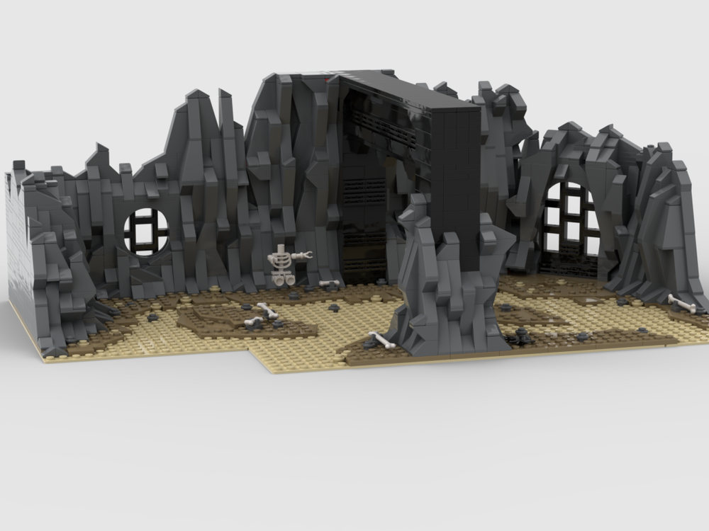 Lego Rancor Pit Scene (Episode VI - RotJ)