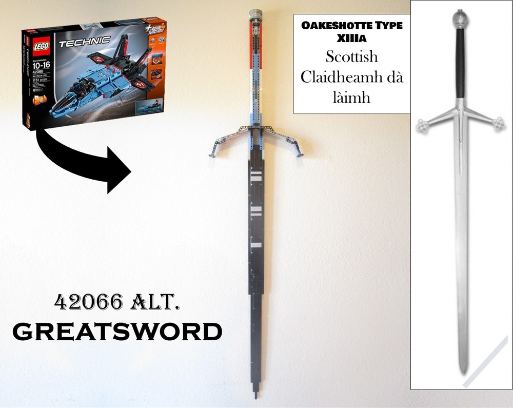 Lego 42066 alt. Greatsword