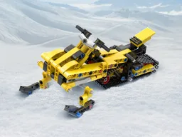 42163 Old snowmobile
