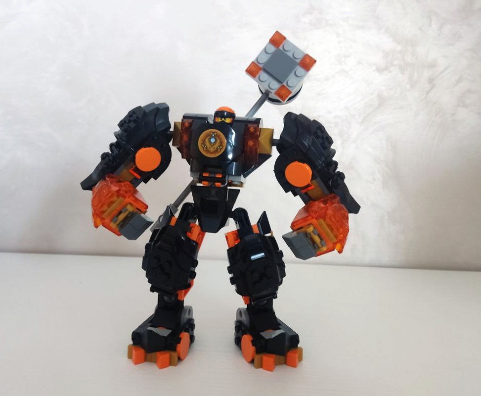 Lego cole's elemental alternative mech