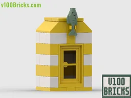 Beachfront Scene with Lighthouse