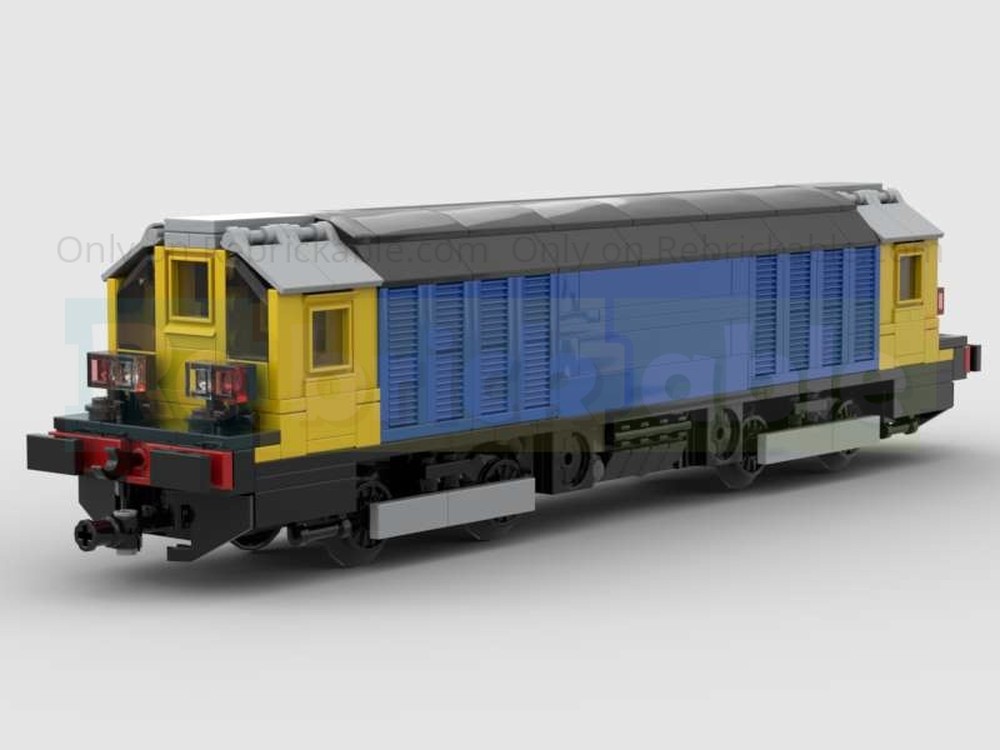 Lego London Underground Battery Loco BLUE