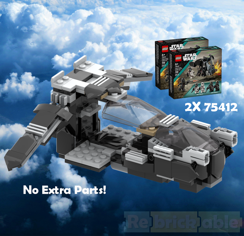 Lego 2X 75412 Dark LAAT