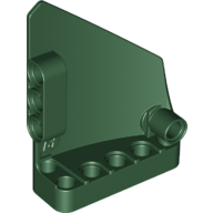 Lego Technic Panel Fairing #13 Large Short Smooth, Side A / Dark Green