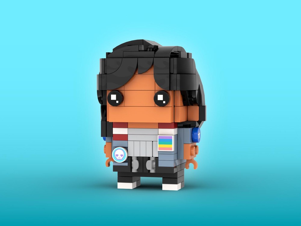 Lego America Chavez Brickheadz LEGO MOC - Marvel Studios Doctor Strange in the Multiverse of Madness