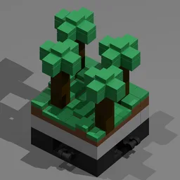 micro biomes: taiga forest