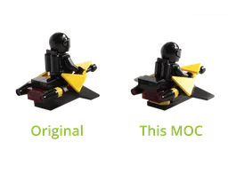 Blacktron Sit-in Speeder