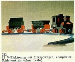12V Electric Train with 2 Wagons