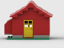 Red brick house