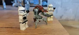 Minifig-scale Droideka (Destroyer Droid)