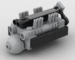 Lamborghini Miura Transverseley Mounted 3.9L V12 Engine