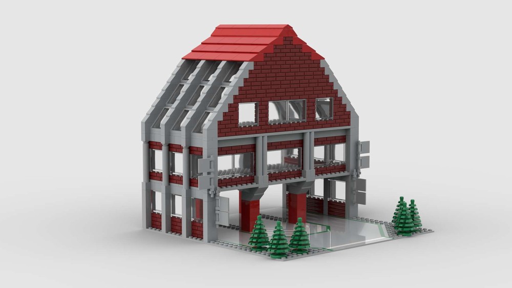 Lego Garage - indoor parking