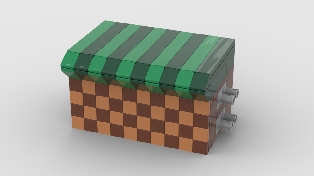Lego Sonic Greenhill zone (Flat)