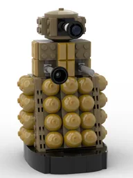 Display Dalek (tan and gold)