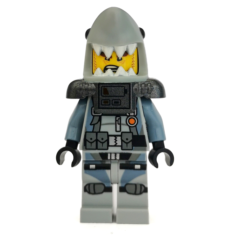 Lego Shark Army Great White with Scuba Airtanks