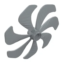 Propeller 7 Blade 6 Diameter / Pearl Light Gray