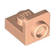 Lego Bracket 1 x 1 - 1 x 1 Inverted / Light Nougat