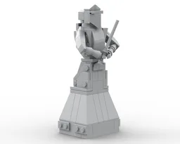 Jedi Temple Statue