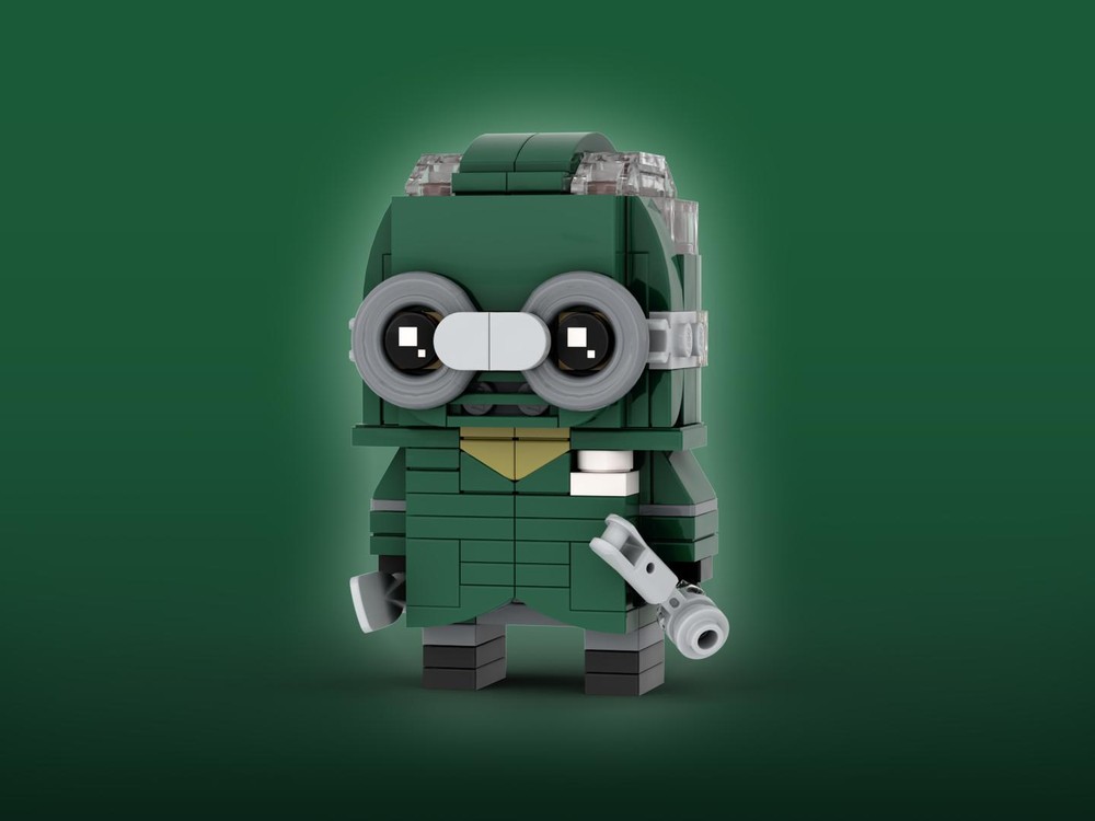 Lego Riddler Brickheadz LEGO MOC - DC Films The Bat Man